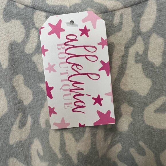 Gilli Women's Sweater Gray Leopard Print Pullover Top Size Medium M‎ 2720-JACI - Picture 7 of 7